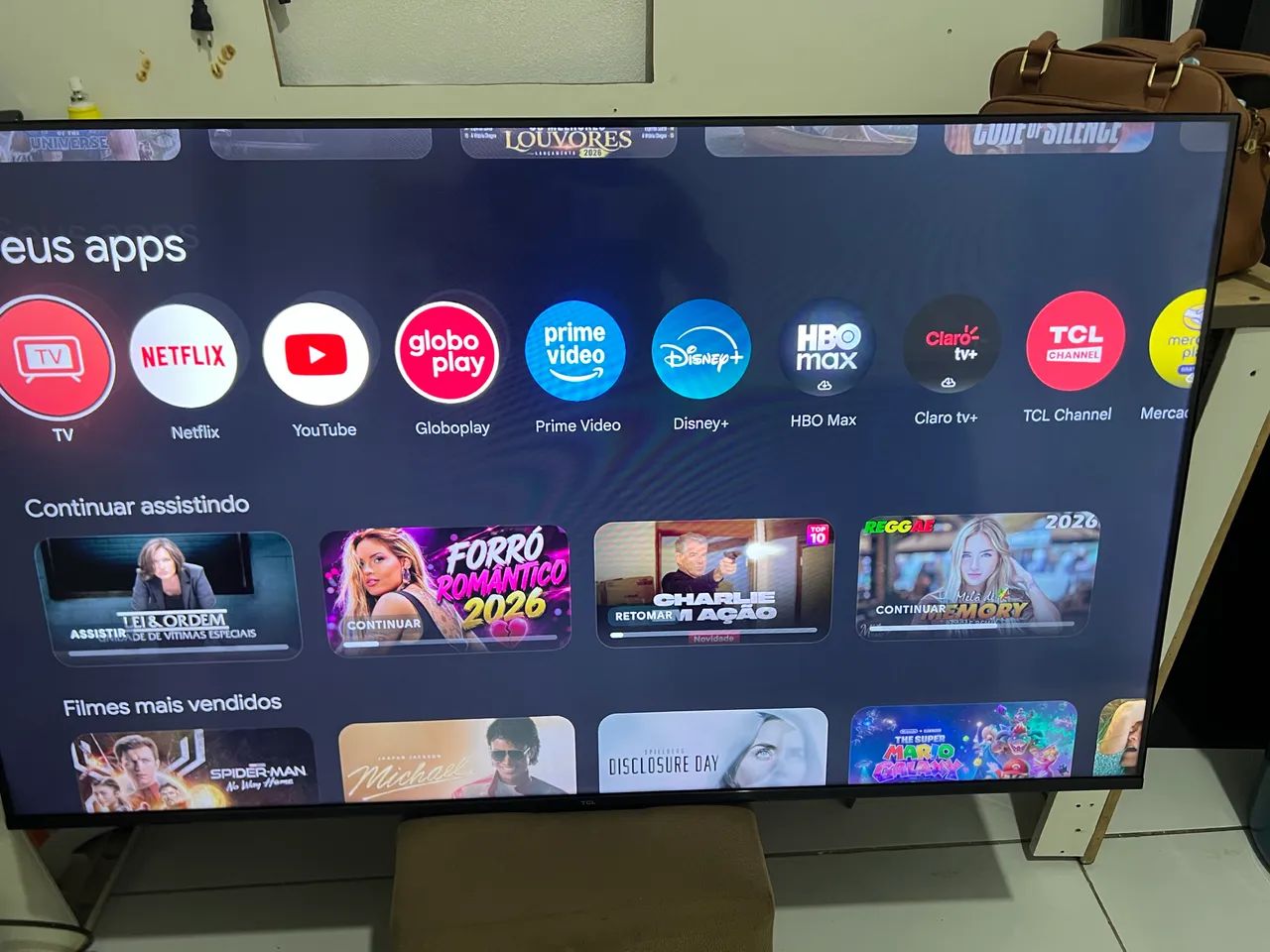 TV smart Android 50 polegadas TCL nova nova  - Foto 2