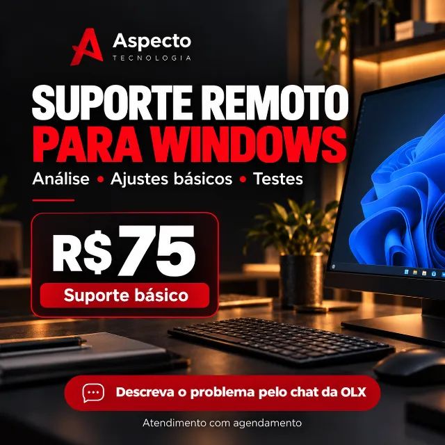 SUPORTE REMOTO BÁSICO PARA WINDOWS - ASPECTO TECNOLOGIA