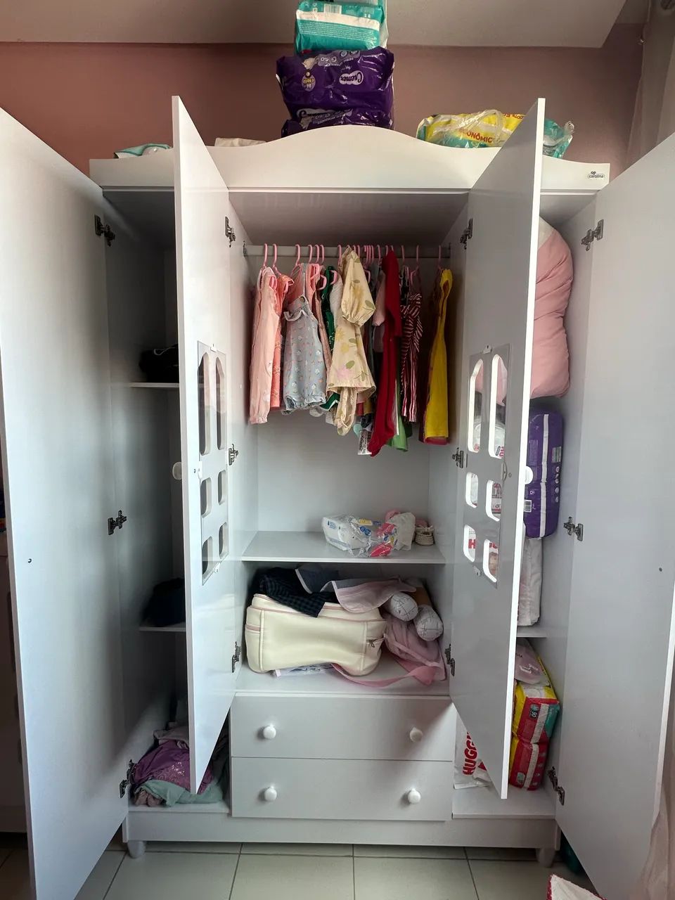 Guarda roupa infantil - New Selena  - Foto 4