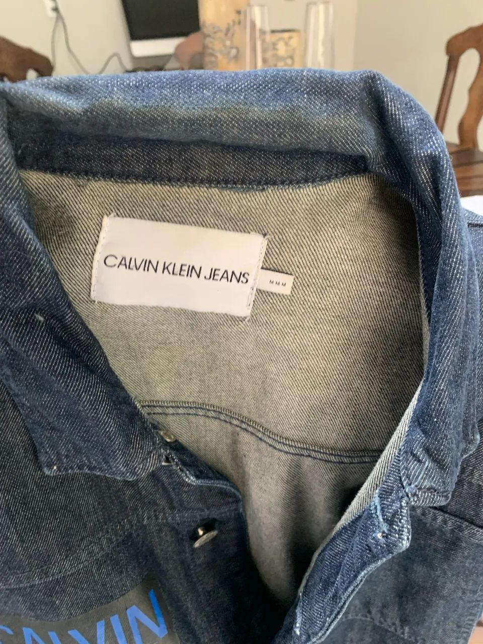 Jaqueta Jeans Calvin Klein Jeans Original - Foto 2