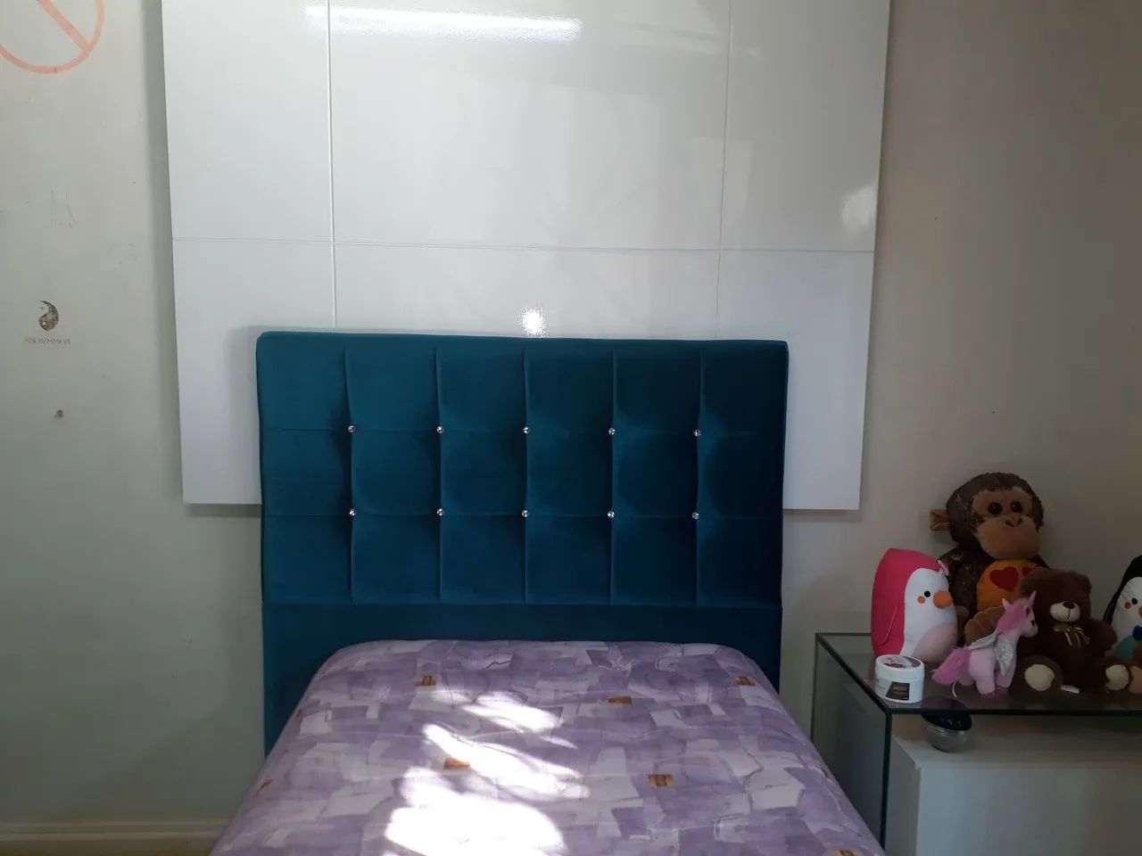 Cabeceira de Cama Box Solteiro 