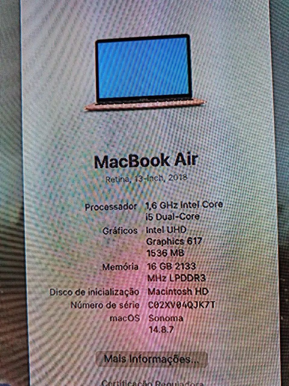 MacBook Air i5 16ram 512 ssd - Foto 5