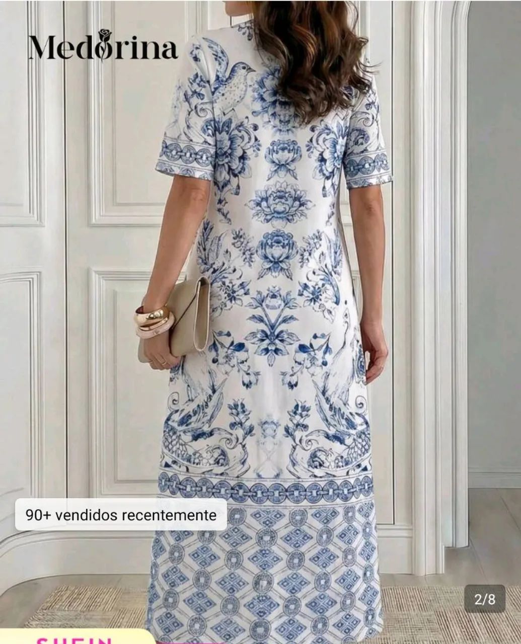 Vestido estampado lindíssimo! - Foto 5