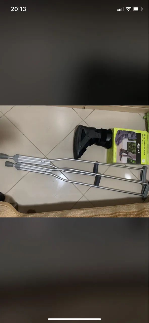 Bota Ortopédica | Muletas 