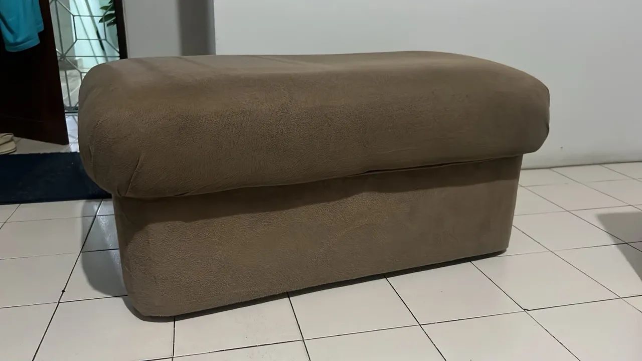 PUFF / RECAMIER MARROM À VENDA! - Foto 3