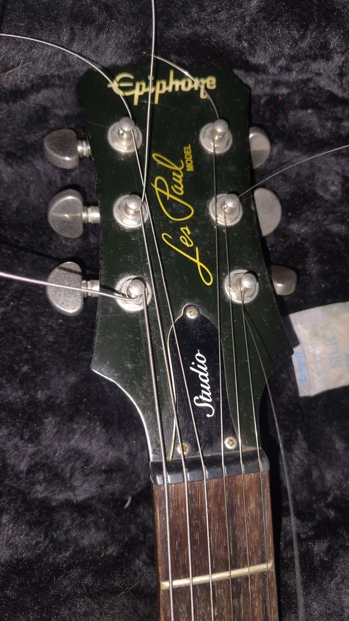 GUITARRA EPIPHONE LES PAUL STUDIO EBONY - Foto 4