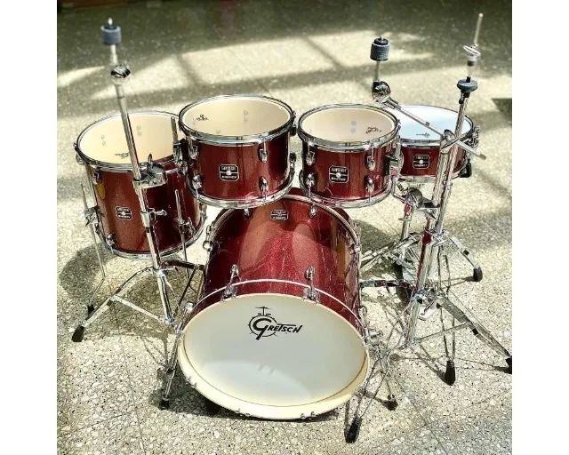 Bateria Gretsch Energy GE4 E825V Ruby Sparkle 