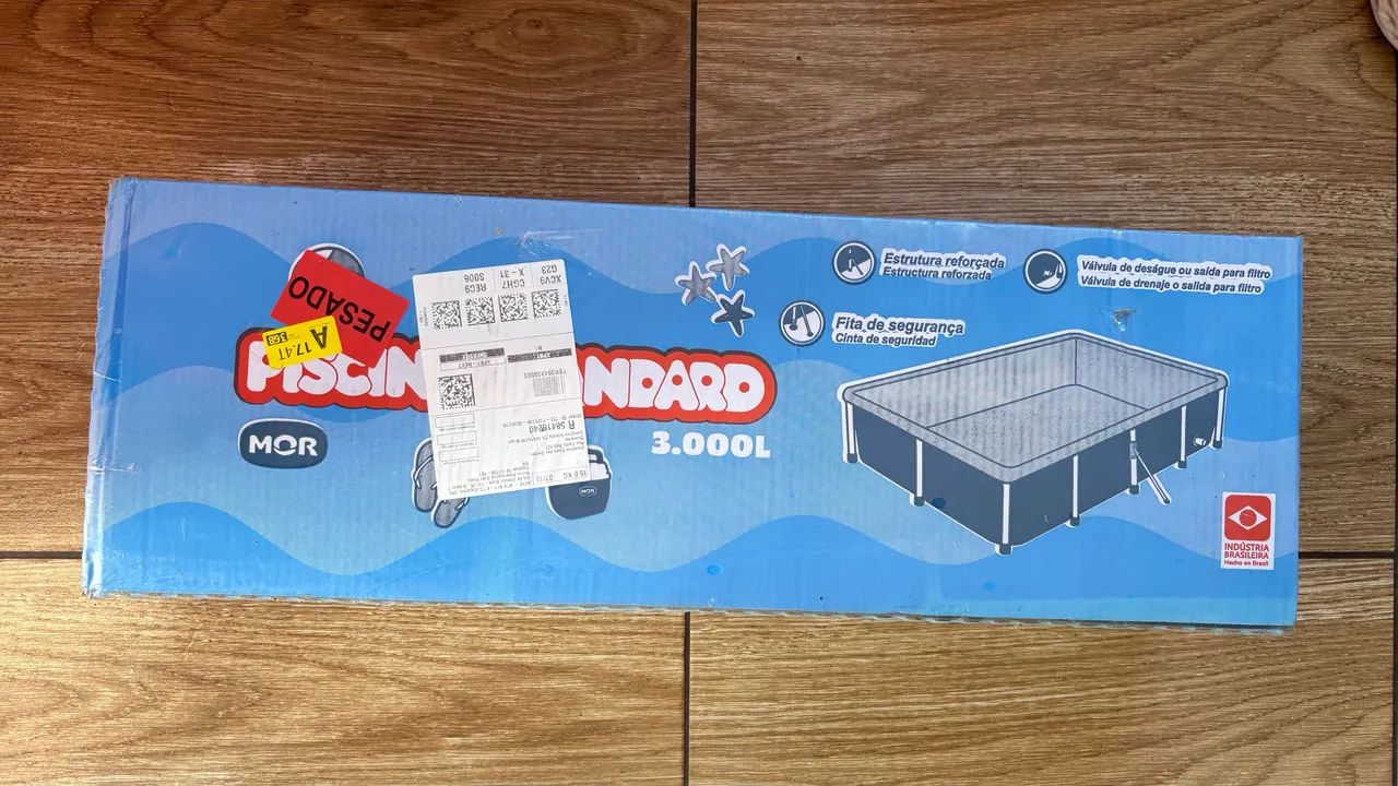 Vendo piscina nova 
