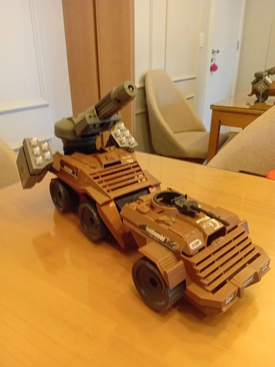 Tanque Tritatico de Ataque dos Comandos em Ação ano 1988 - Foto 3