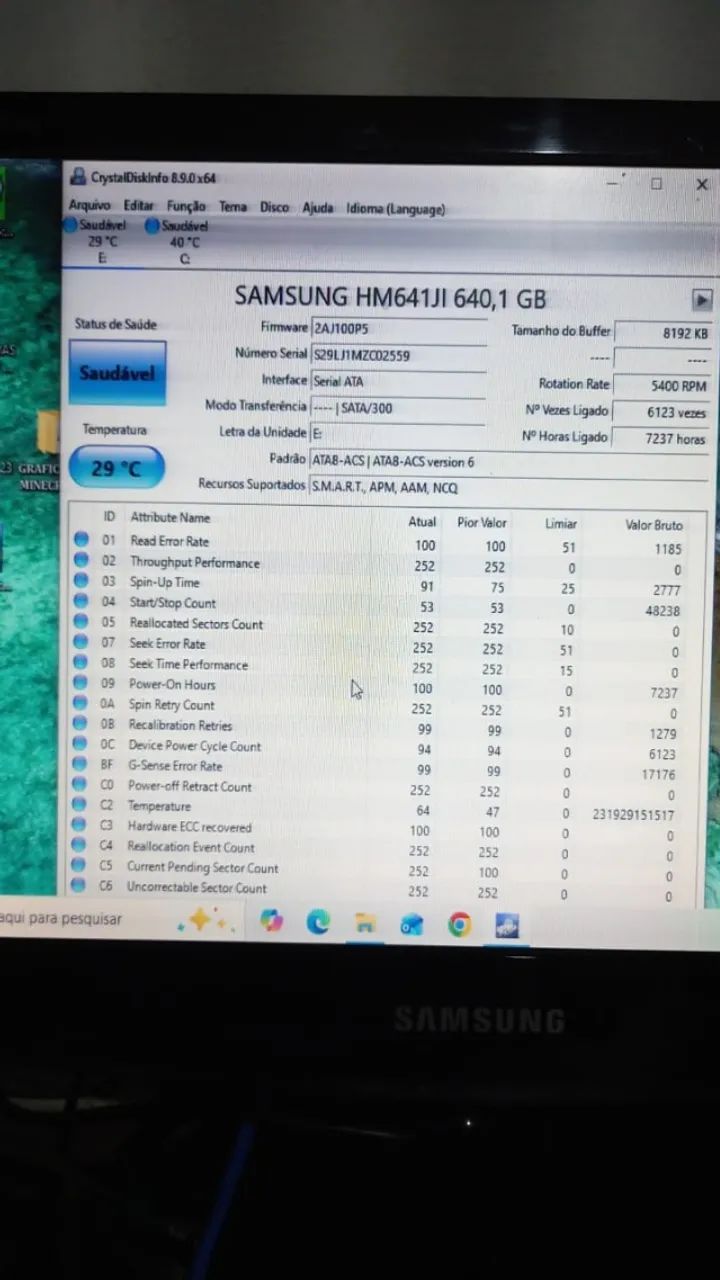 HD DE NOTE 640 gb Samsung - 038 - Foto 4