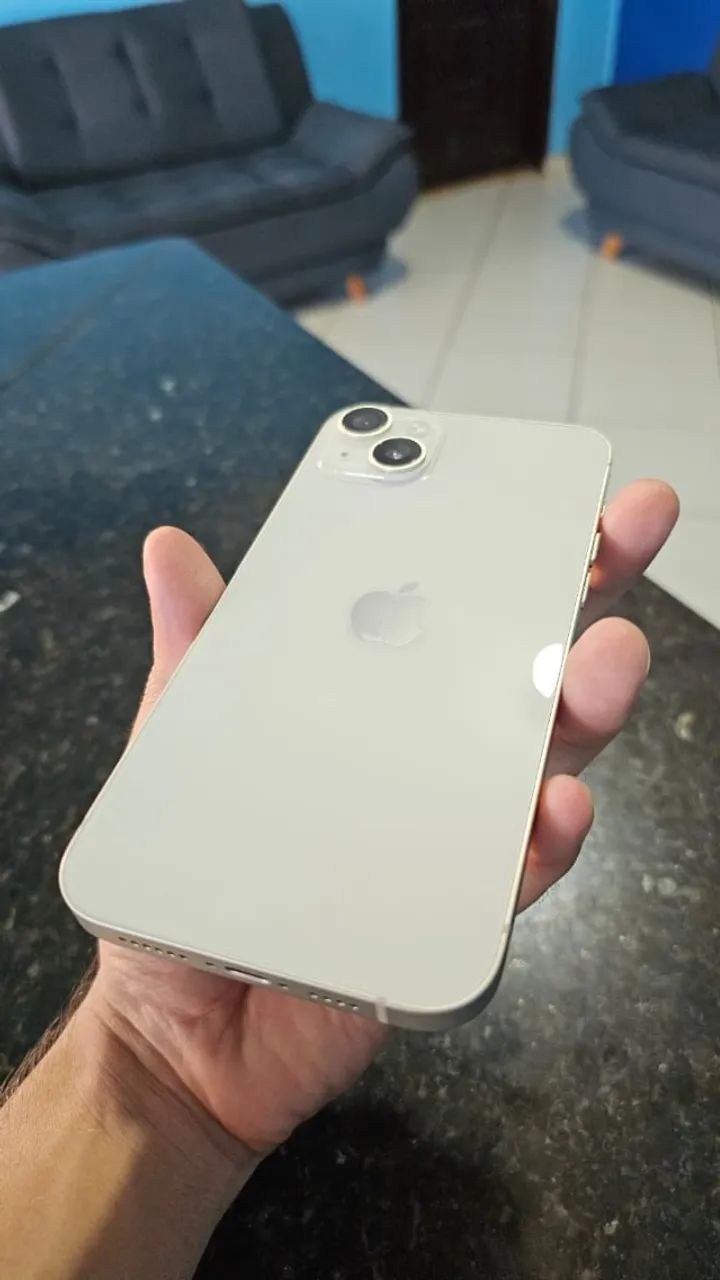 iPhone 14 Plus 128GB Branco - Impecável + Caixa + Brindes - Foto 3