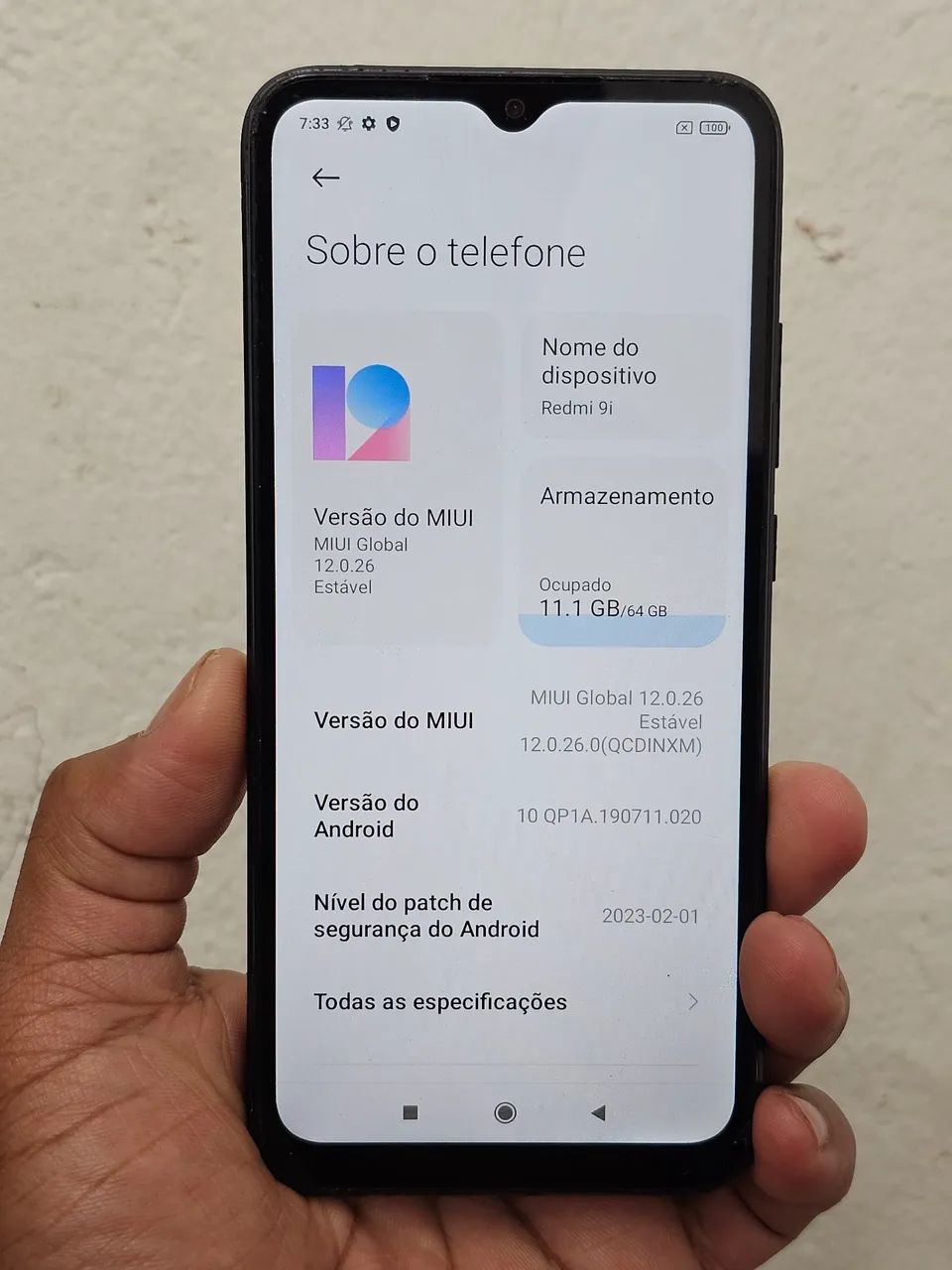 Redmi 9A 64GB funcionando tudo! - Foto 4