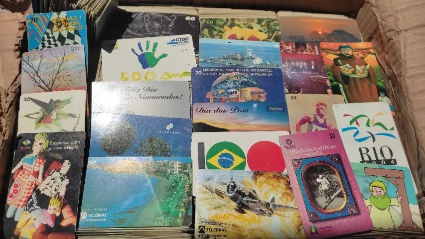 Coleção de Cartão telefônico