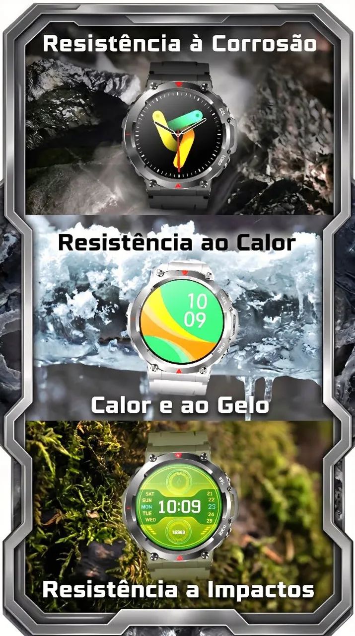 Smartwatch COLMI V70 AMOLED 1.43" polegadas certificação IP68 - Foto 3