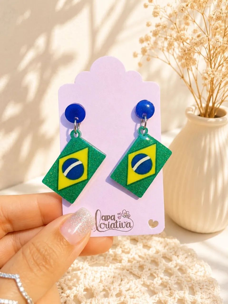 Brinco do Brasil em Resina - Copa do Mundo - Foto 2