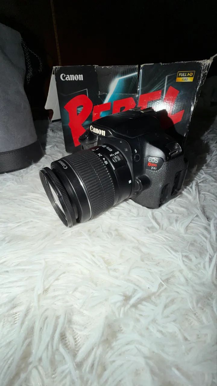 Canon t41 - Touch com lente - sem defeitos - Foto 3