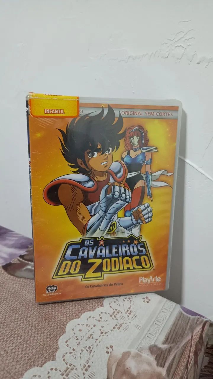 Os Cavaleiros do Zodíaco - DVD lacrado - DVD, Blu-Ray e Vídeo