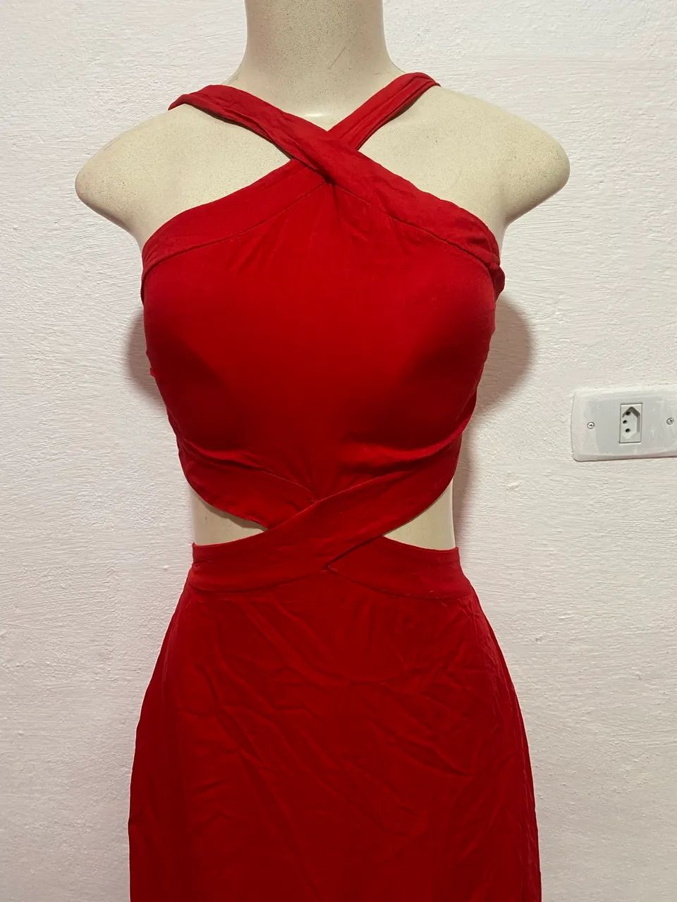 Vestido vermelho longo Natal  - Foto 4