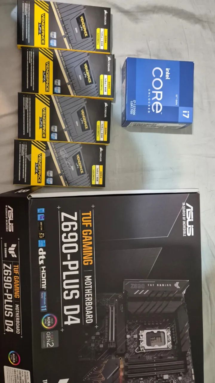 KIT Processador + Placa Mãe  + Memória