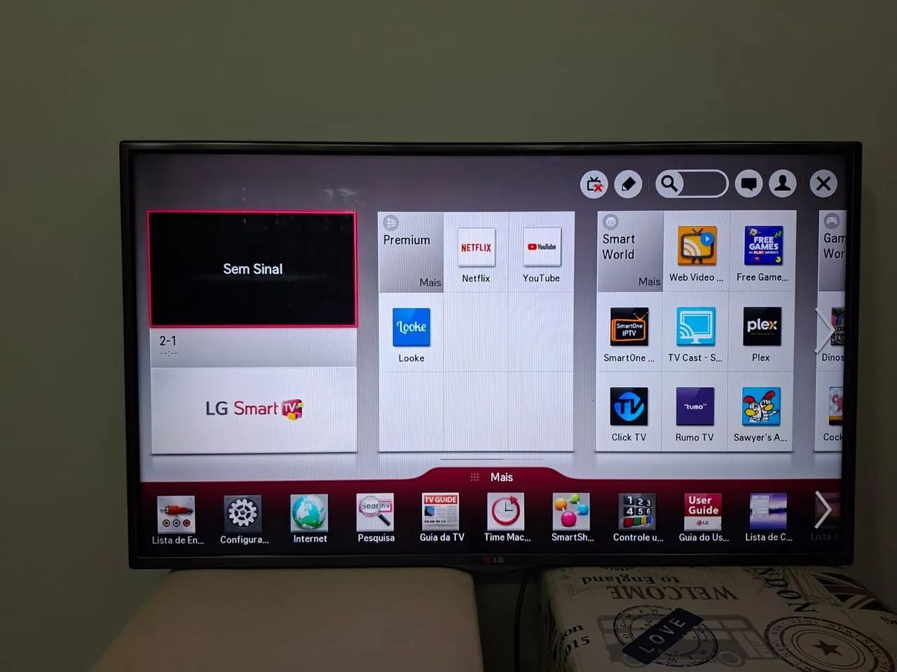 Smart TV LG de 42 polegadas - Foto 5
