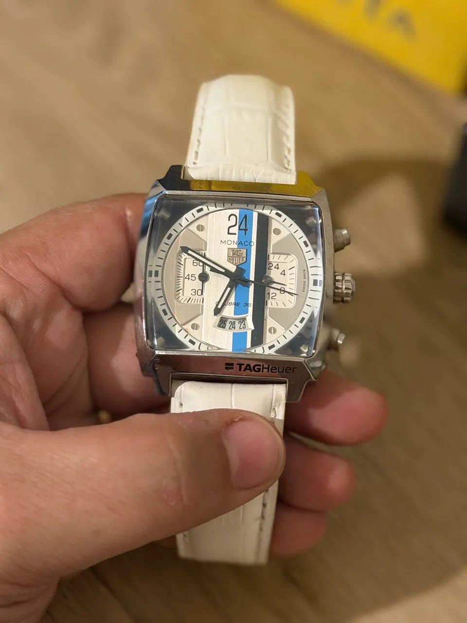 Vendo relógio 39mm quadrado - Foto 3