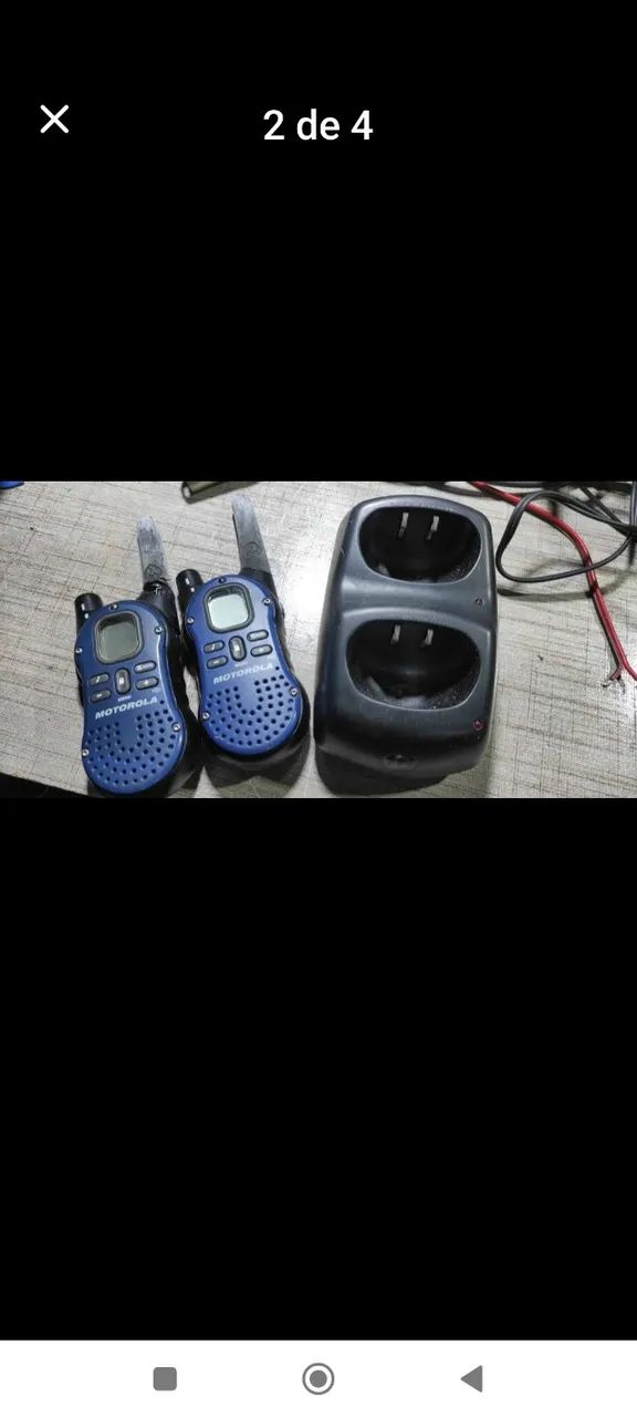 Radio comunicador motorola com defeito - Foto 4