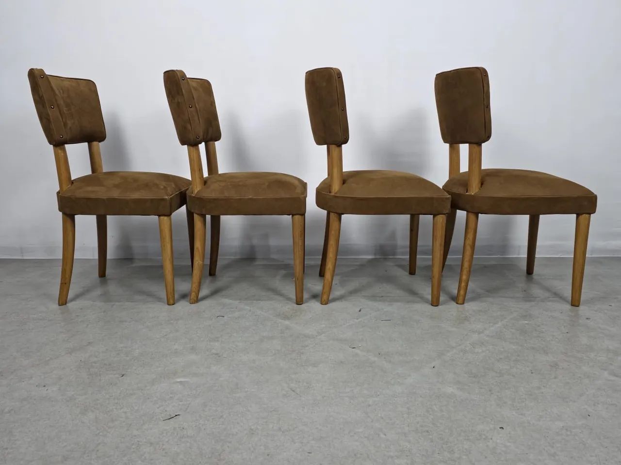 Conjunto de 4 cadeiras década de 60 - Foto 4