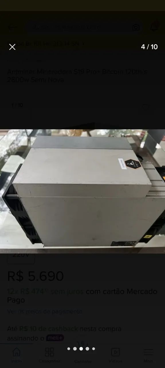 ASIC ANTIMINER S19 J PRO E K PRO - Foto 2