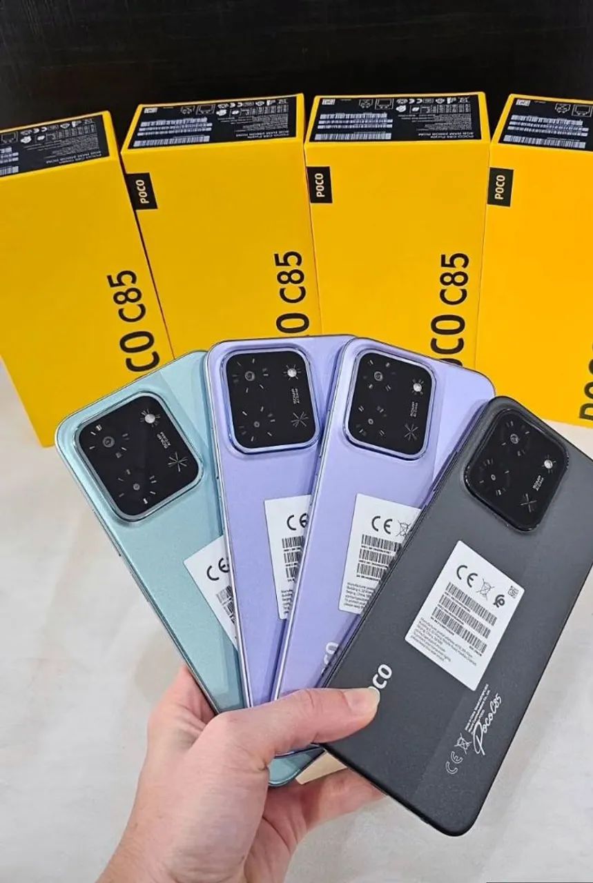 Poco C85 4G 256/8 Novo, Lacrado Disponível 