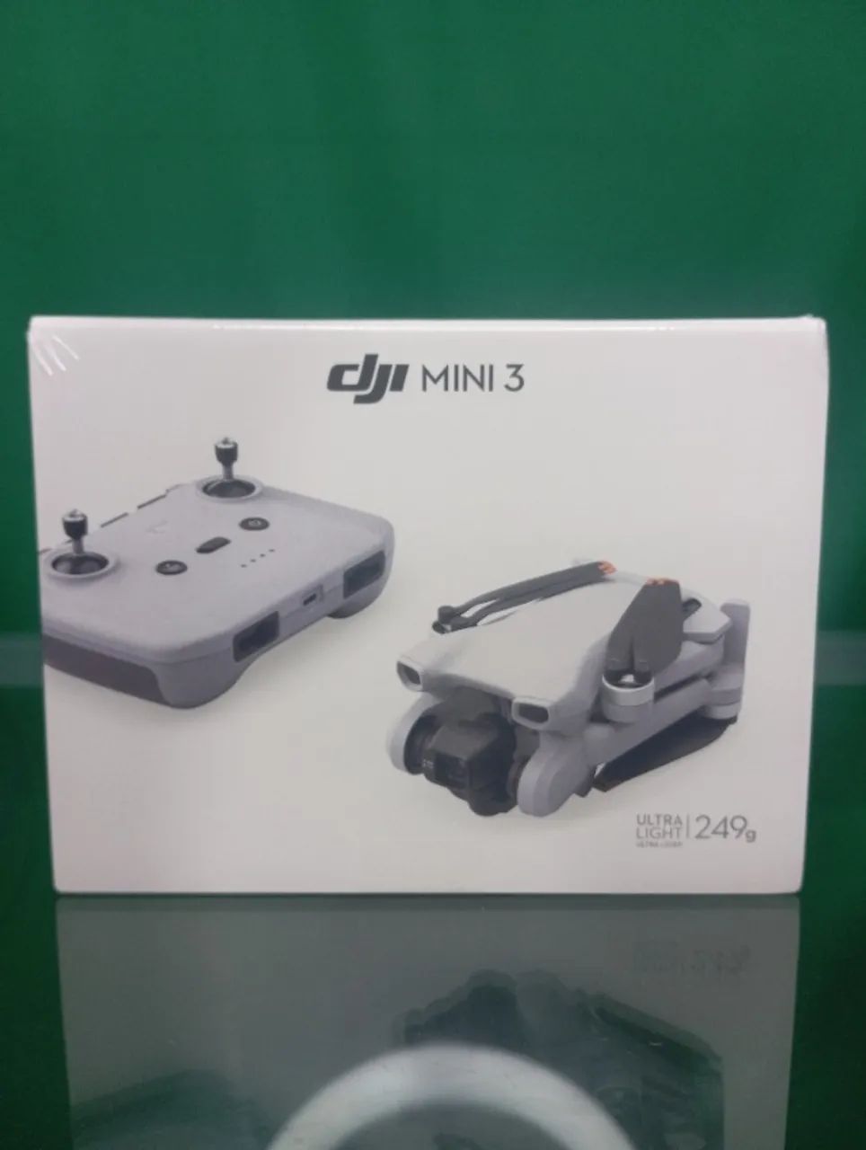 Drone Dji Mini 3 Câmera 4k Com Rádio Controle (Capac. Voô Até 10 Quilômetros) Novo Lacrado