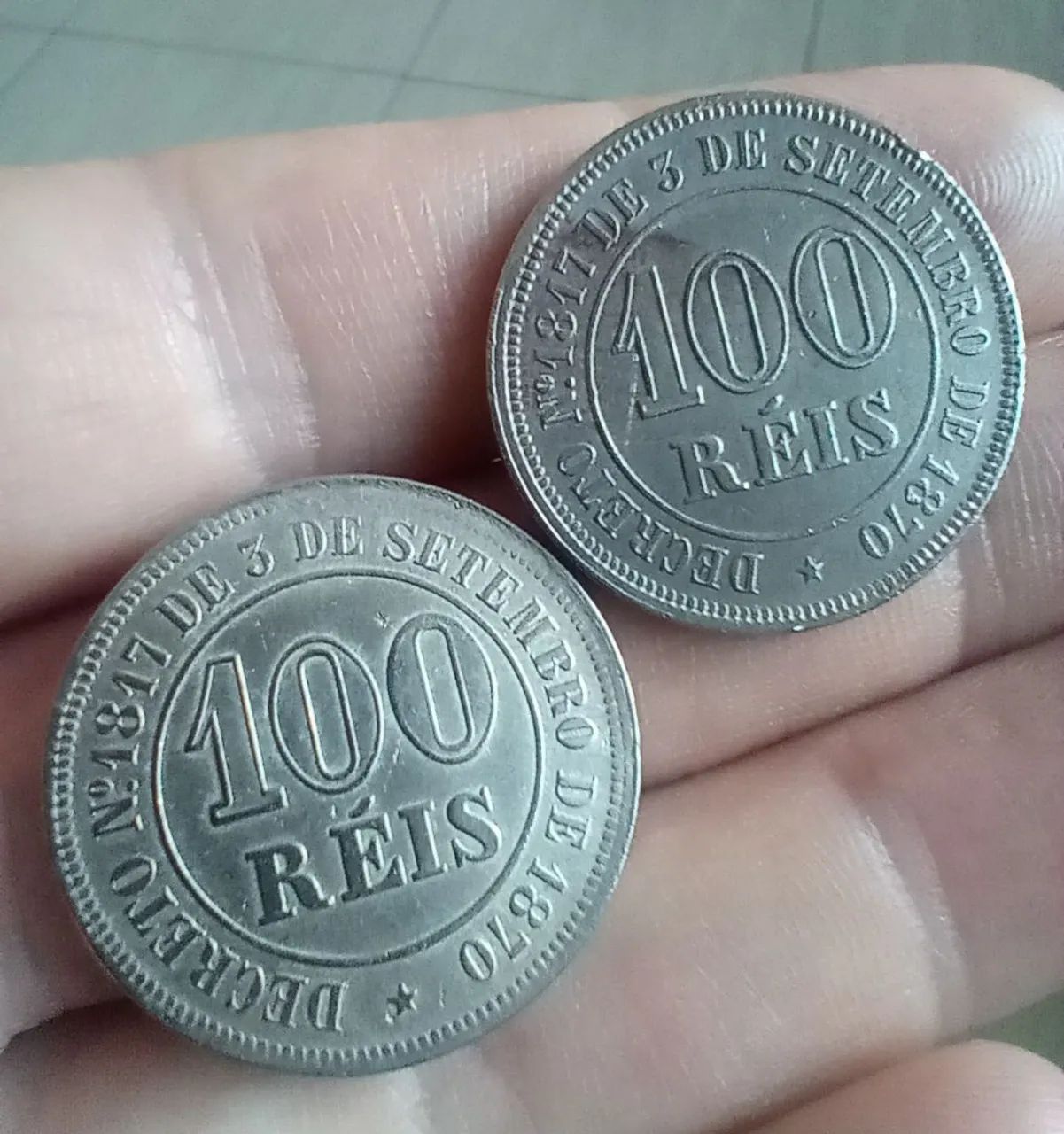Moedas antigas 