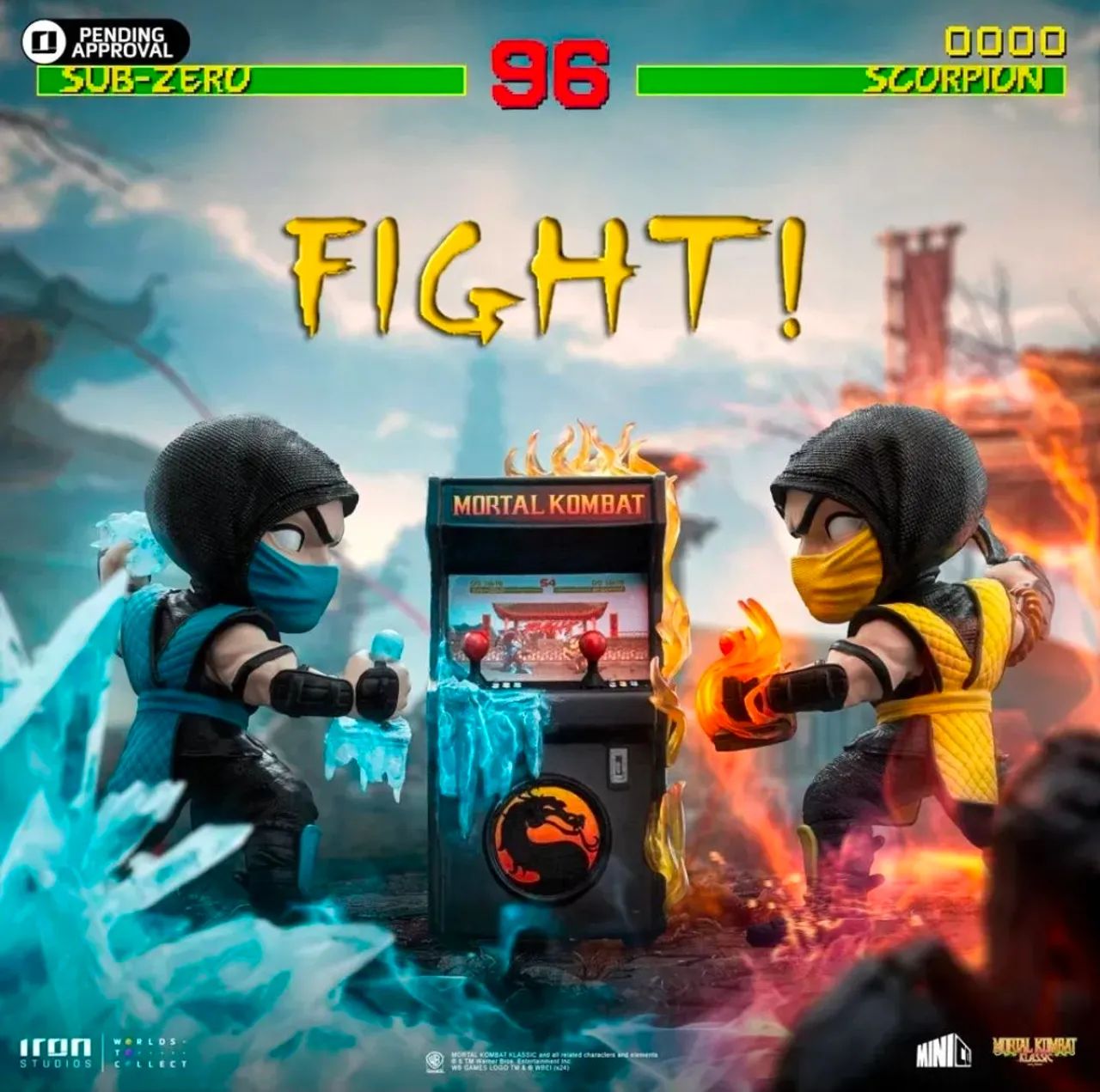 Minico Mortal Kombat Edição Limitada CCXP Lacrado 
