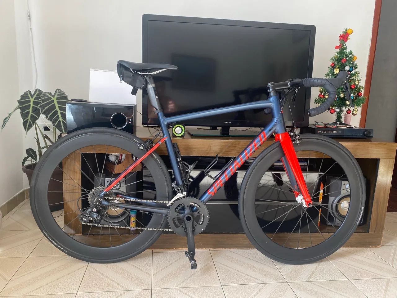 Specialized Allez com rodas carbono 60mm 