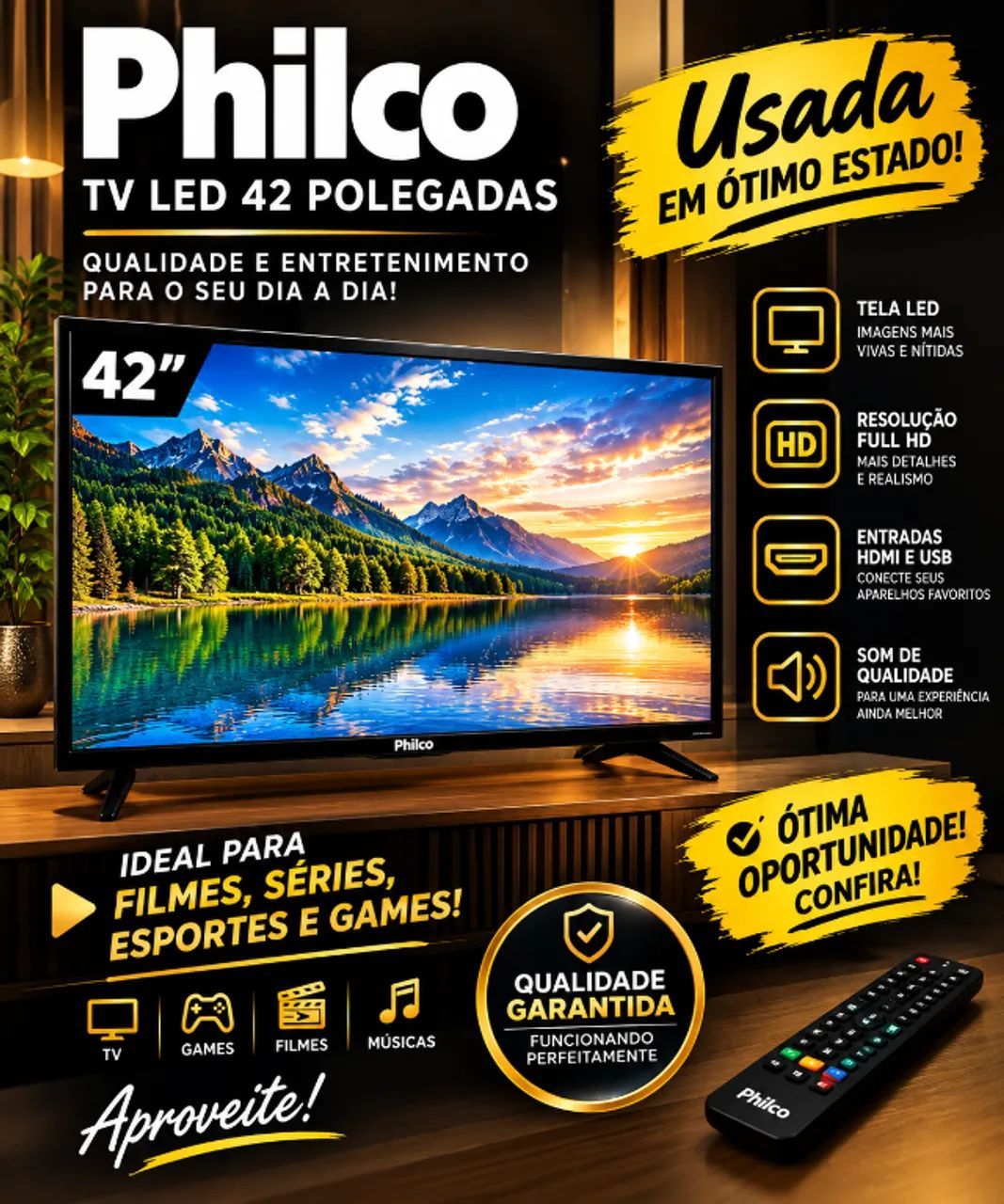 Tv 42 Philips 