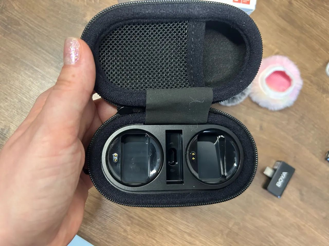 Microfone Lapela Boya Omic-U - Usb C - Foto 5