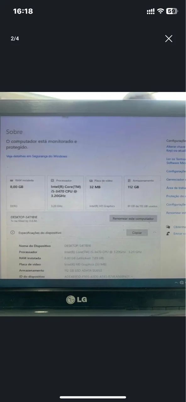 COMPUTADOR COMPLETO - Foto 3