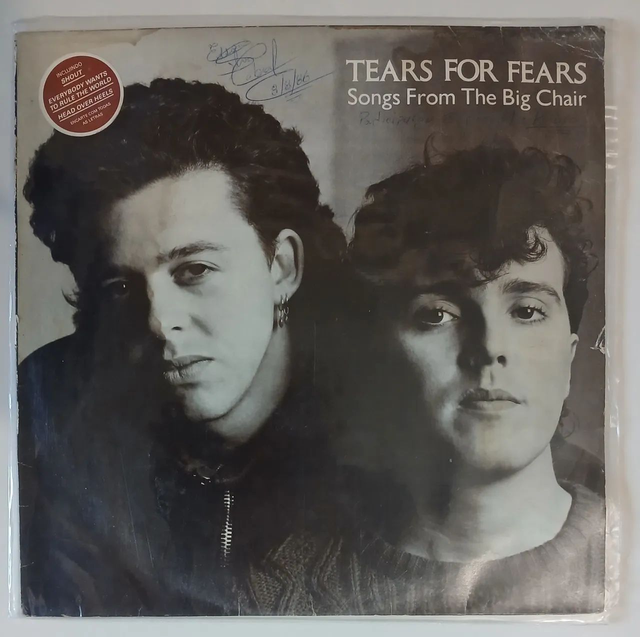 Disco de Vinil Tears For Fears - SongsFron The Big Chair - CDs