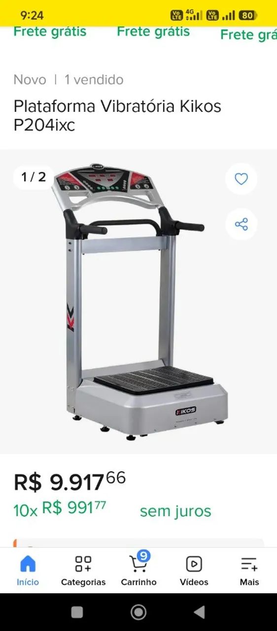 Plataforma vibratória