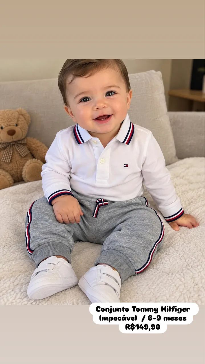 Conjunto Tommy bebê 