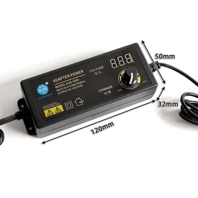 Fonte Regulável 3,3V a 24V 2,5A 60W Bivolt Nova - Foto 4