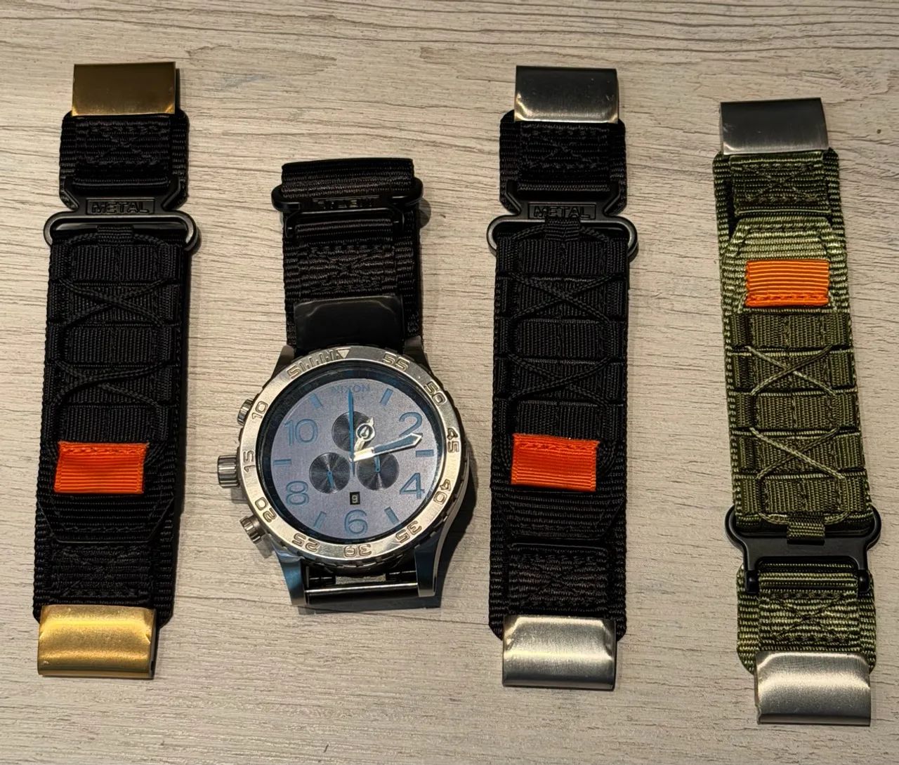 Pulseira relógio Nixon velcro - Foto 3