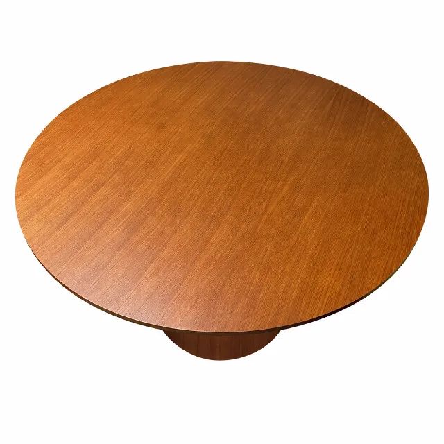 Mesa de Jantar Decorise Base Cone Cinamomo Ø90 Seminova - Foto 3