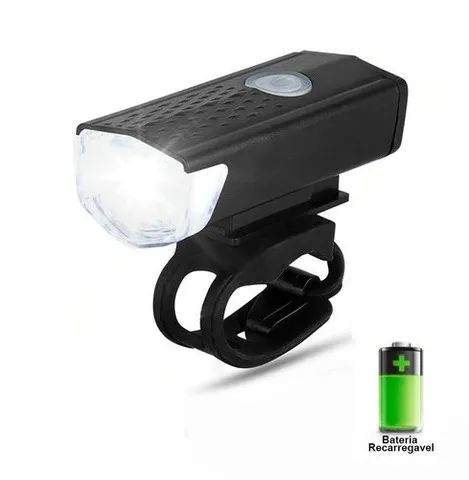 Farol Bike - Luz Frontal Recarregável - Foto 4