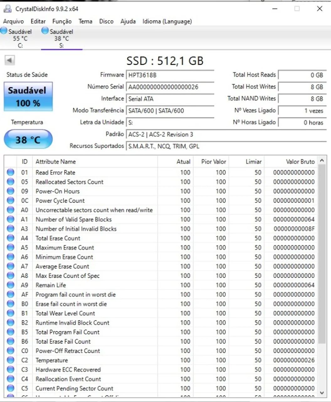 SSD SATA 512GB - Foto 3