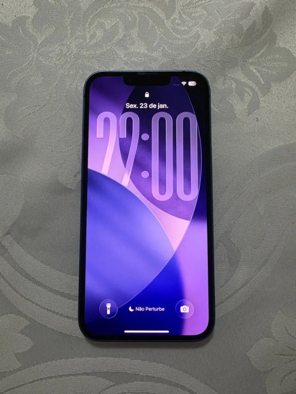 iPhone 13 Azul 256GB - Completo, Desbloqueado, Caixa e Cabo - Foto 2