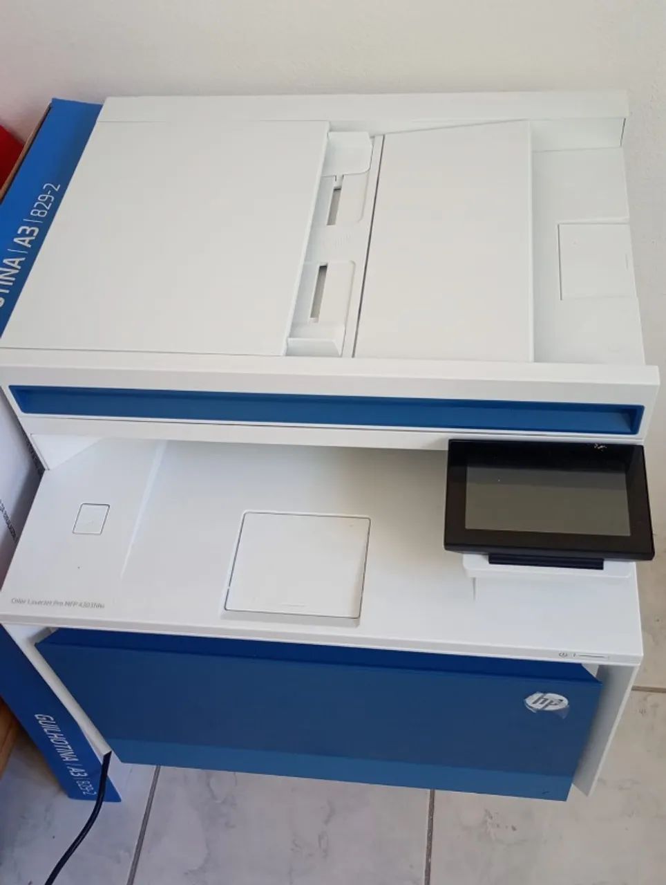 Multifuncional Laser Hp Pro 4303fdw Mfp Laser Cor 33ppm A4 C Azul 127/220v - Foto 3