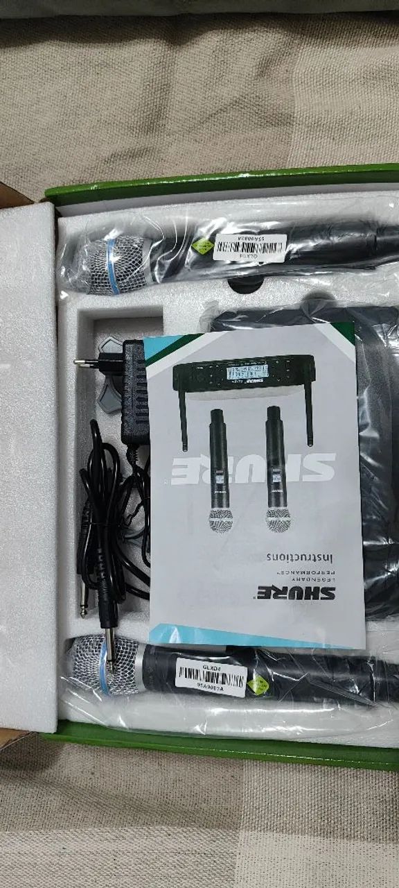 Shure GLXD4/BETA58A Microfone Sem Fio UHF Profissional. - Foto 3
