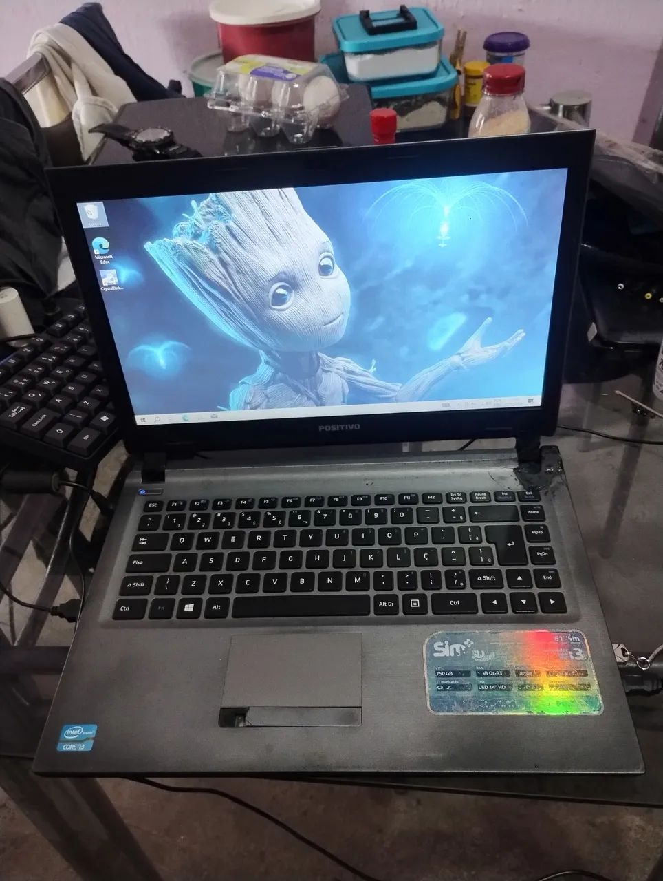 NOTEBOOK CORE i3 COM 6 GIGAS E HD DE 750 GIGAS SÓ 250,00 - Foto 4
