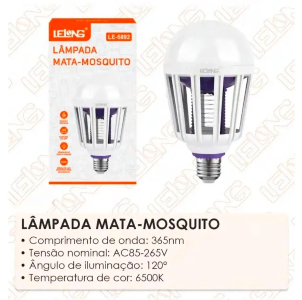 Lâmpada Mata Mosquito  - Foto 3