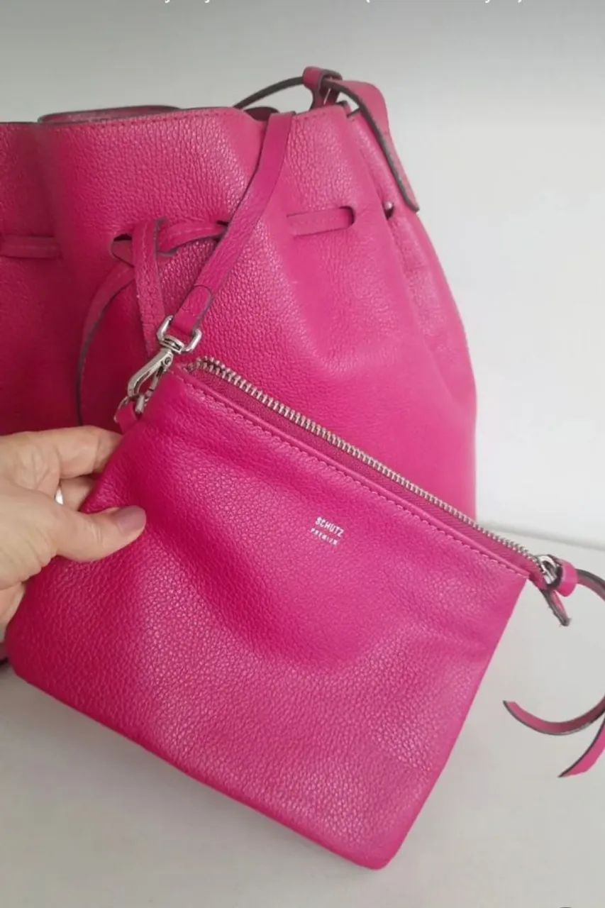 Bolsa Schutz, grande, 100% couro! - Foto 2